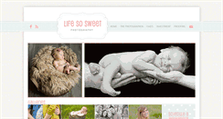Desktop Screenshot of lifesosweetphotography.com